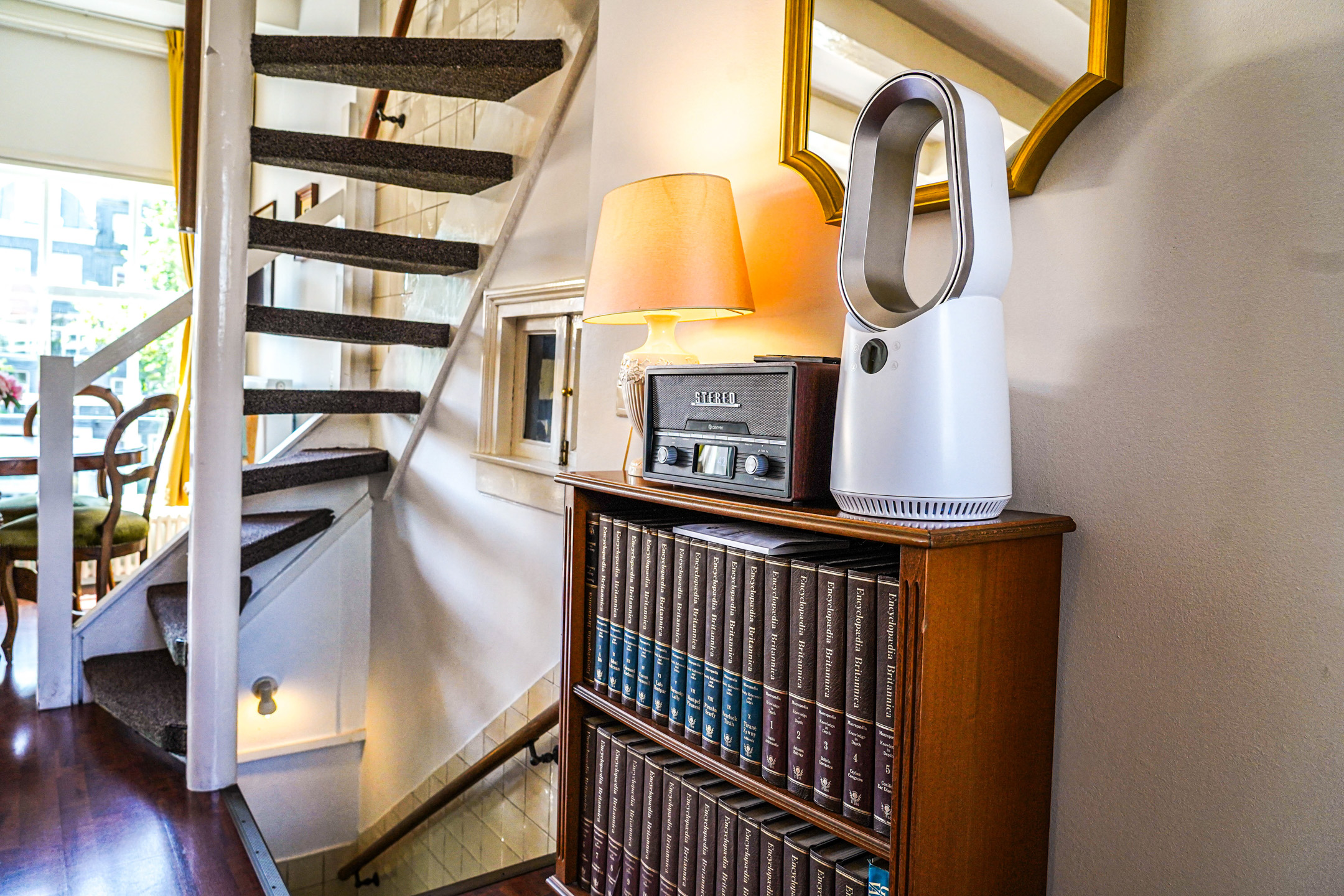 Staircase The Balcony at Prinsen Canal apartment Amsterdam